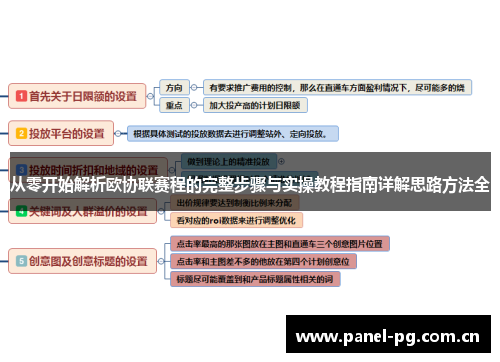 从零开始解析欧协联赛程的完整步骤与实操教程指南详解思路方法全 从零开始解析欧协联赛程的完整步骤与实操教程指南详解思路方法全